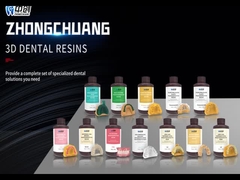 Biocompatibele 3D-hars Roze Tandheelkundige 3D-printerhars