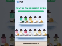 3D-printer Tandheelkundig turquoise biocompatibel gepersonaliseerd dienblad 3D hars